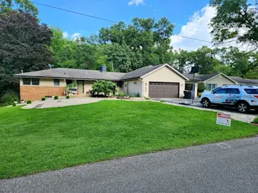 Michigan home with professionally installed siding